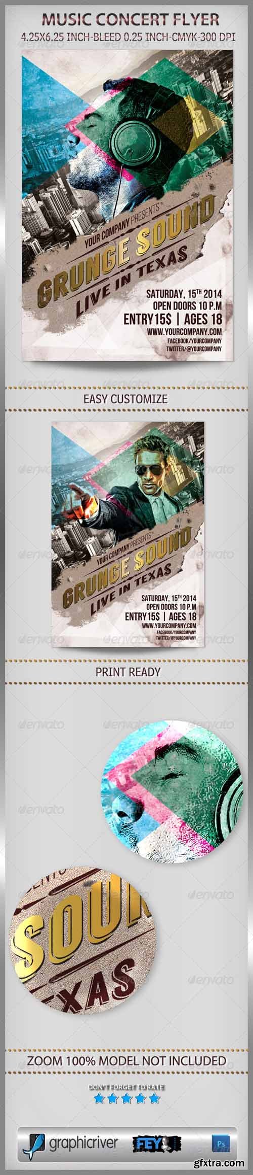 GR - Music Concert Flyer 7222890 GR - Music Concert Flyer 7222890