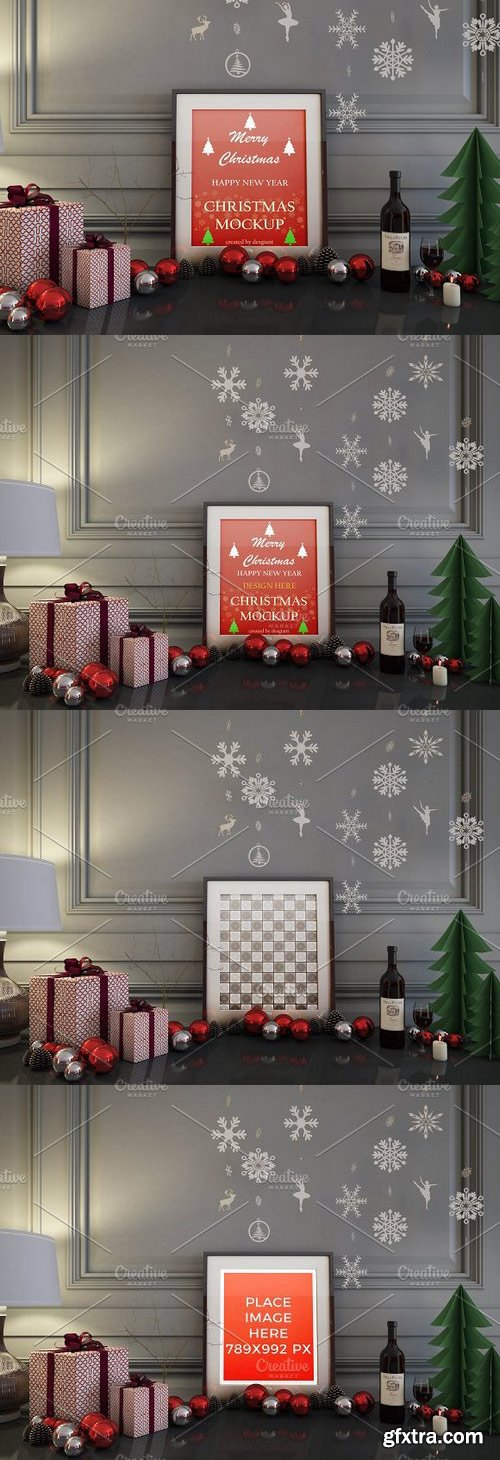 CM - Realistic Christmas Mockup 1115553