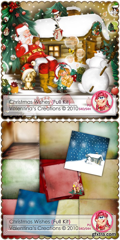 Scrap Kit - Christmas Wishes