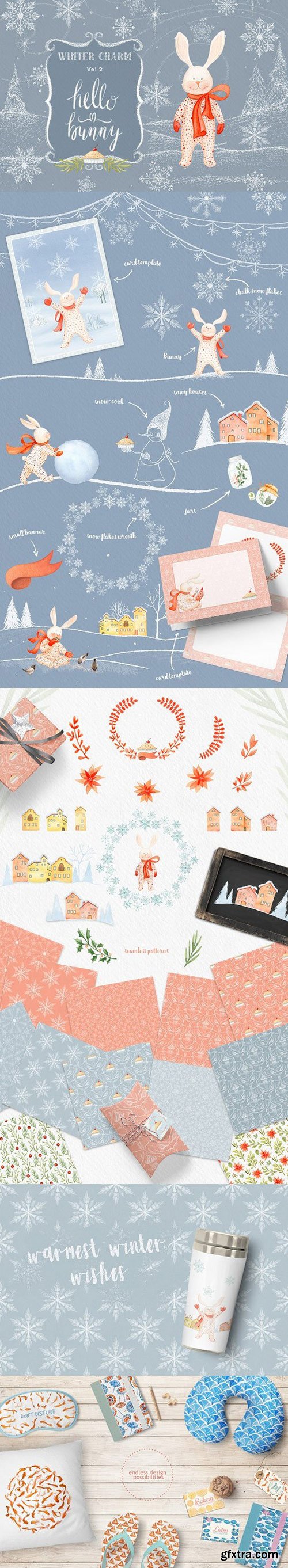 CM - Winter Charm Vol 2 - Hello Bunny 985523