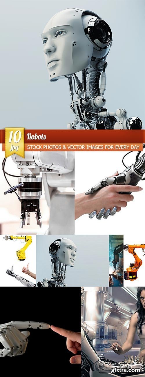 Robots, 10 x UHQ JPEG