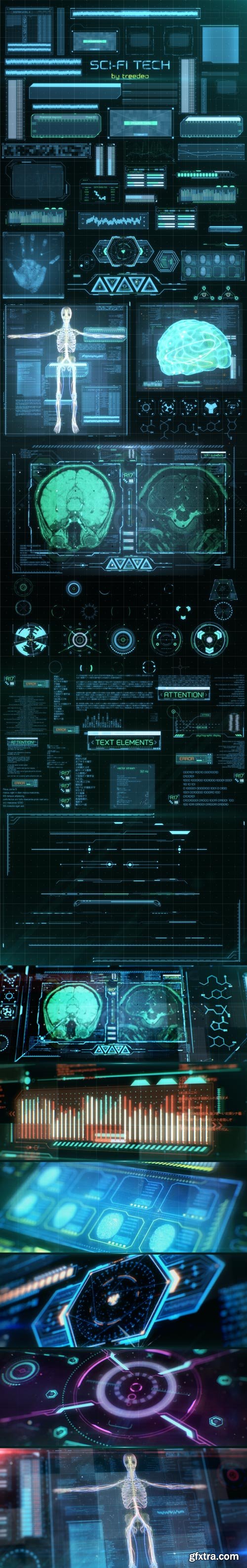 Videohive - HUD Sci-Fi Infographic - 18967517