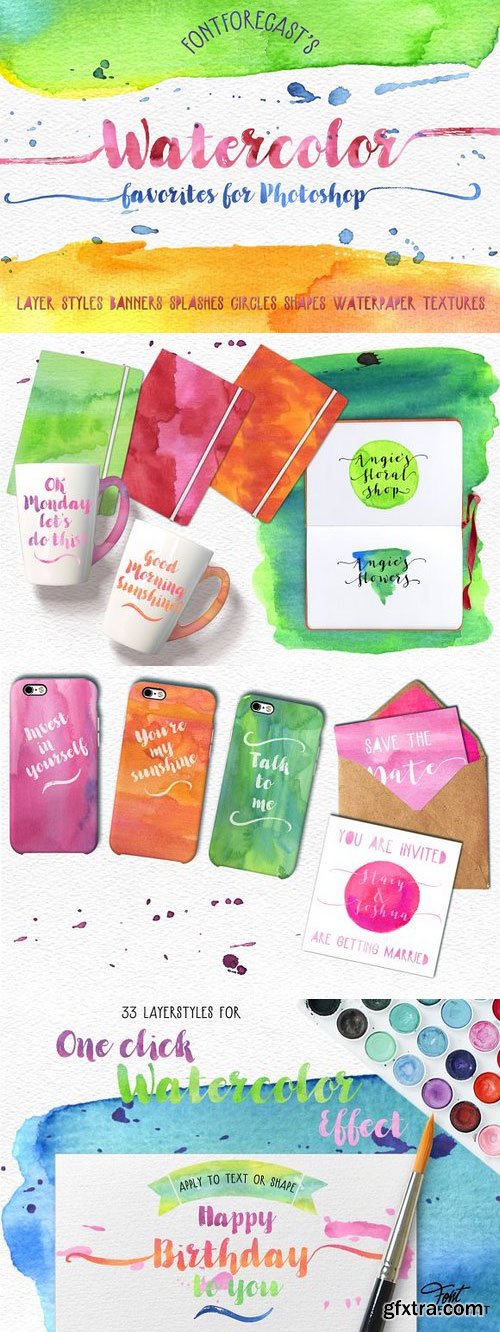 CM - Fontforecast's Watercolor Favorites 1106376