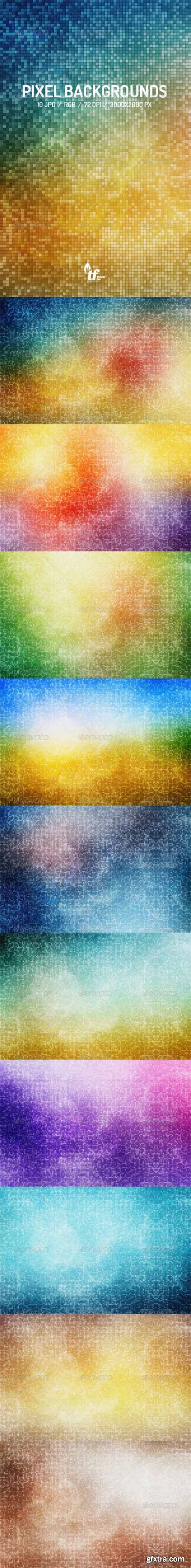 GraphicRiver - 10 Pixel Backgrounds 7795131 GraphicRiver - 10 Pixel Backgrounds 7795131
