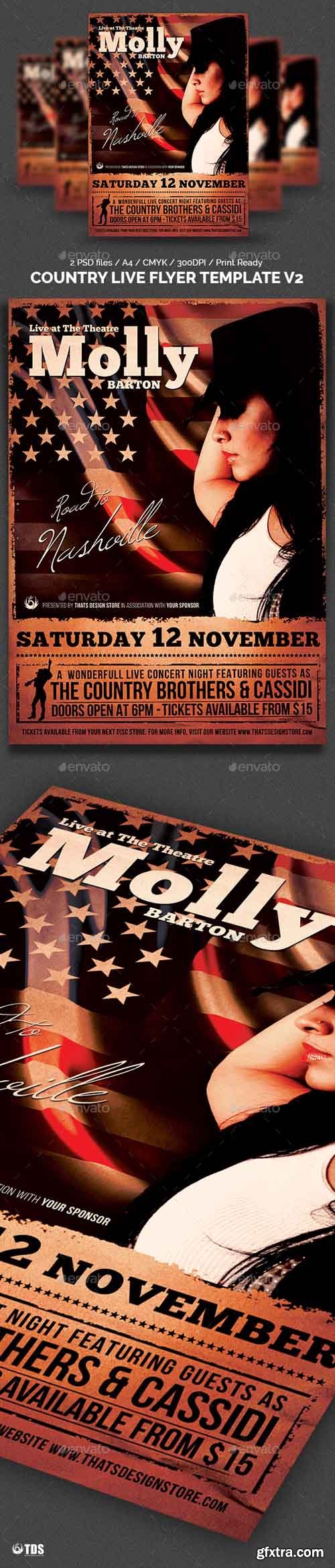 GR - Country Live Flyer Template V2 8055448 GR - Country Live Flyer Template V2 8055448
