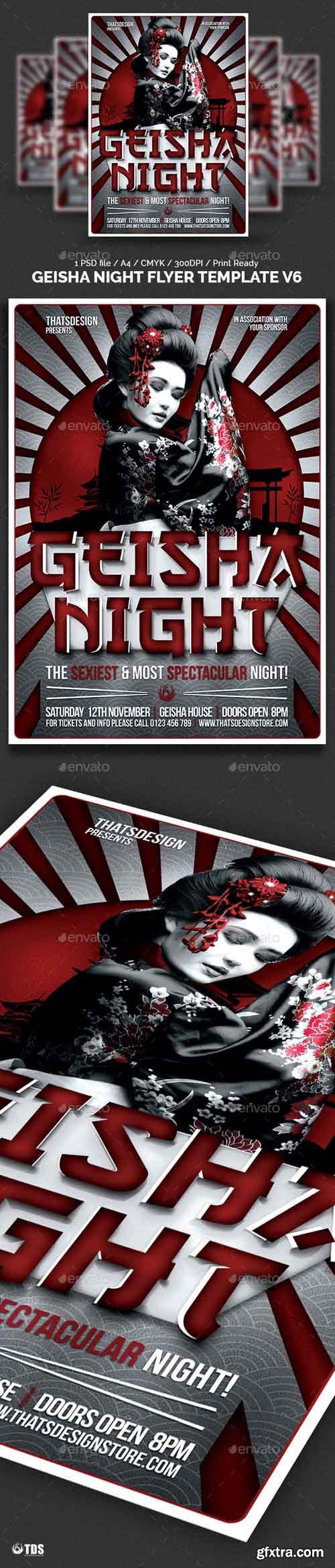 GR - Geisha Night Flyer Template V6 18396035 GR - Geisha Night Flyer Template V6 18396035