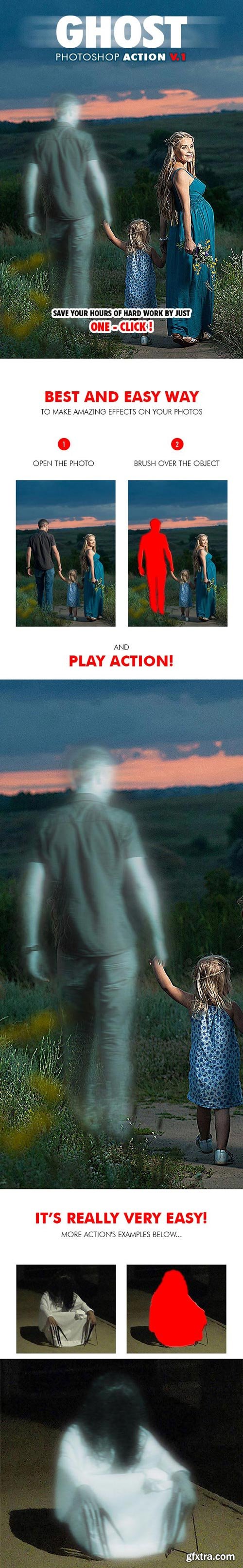 GraphicRiver - Ghost Photoshop Action V.1 - 19153447