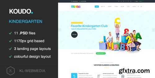 ThemeForest - Koudo - Kindergarten PSD template 15624604 ThemeForest - Koudo - Kindergarten PSD template 15624604