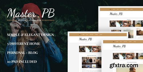ThemeForest - Master PB - Personal Blog PSD 17246723 ThemeForest - Master PB - Personal Blog PSD 17246723