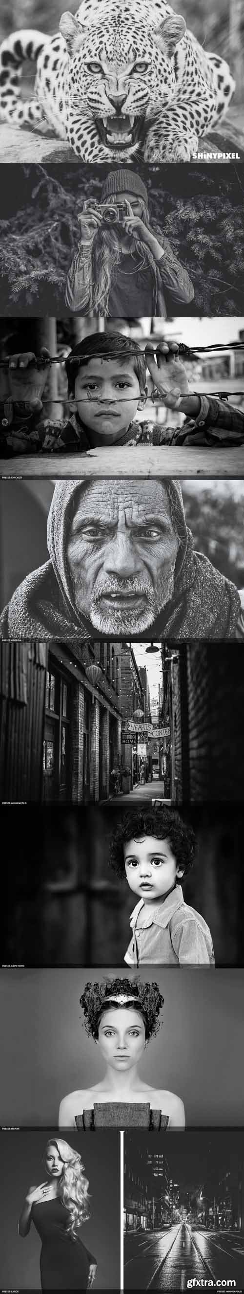 Monochromatic Vol. 1 - 20 Lightroom Presets Monochromatic Vol. 1 - 20 Lightroom Presets