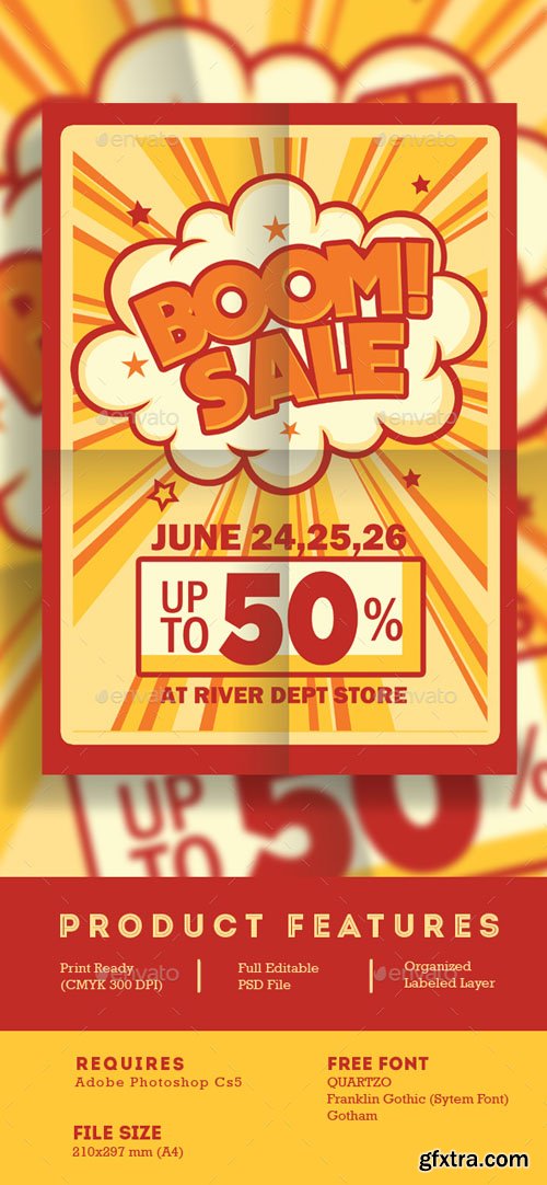 GR - Retro Boom Sale Promotion Flyer 16670132 GR - Retro Boom Sale Promotion Flyer 16670132