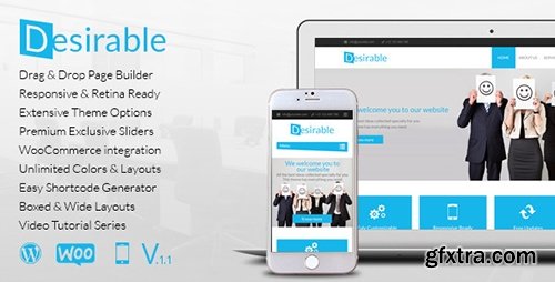 ThemeForest - Desirable v1.4 - Responsive Multi-Purpose Business Theme - 10413664