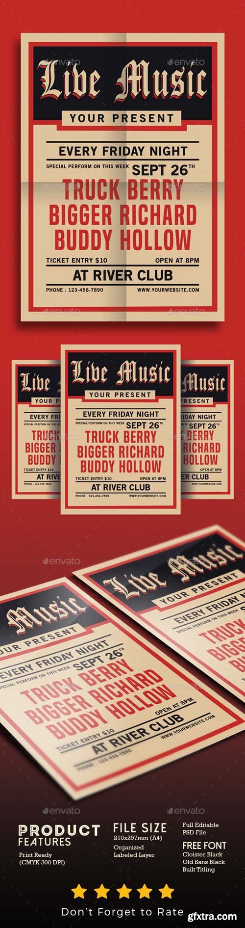 GR - Vintage Live Music 17640039 GR - Vintage Live Music 17640039