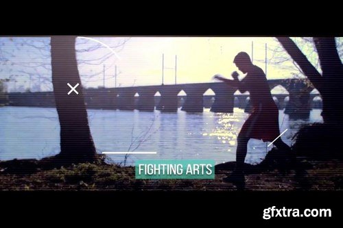 Glitch Promo After Effects Templates