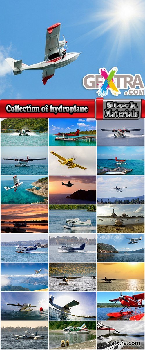 Collection of hydroplane seaplane aircraft 25 HQ Jpeg