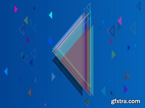 Collection of abstract background is an example of a template wallpapers 25 EPS