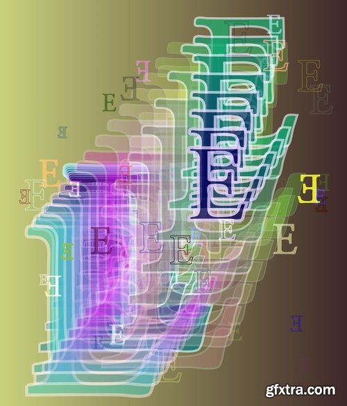 Collection of abstract background is an example of a template wallpapers 25 EPS