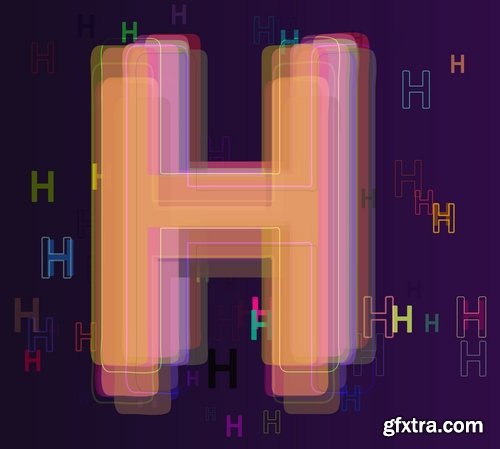 Collection of abstract background is an example of a template wallpapers 25 EPS