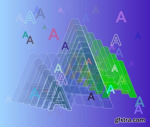 Collection of abstract background is an example of a template wallpapers 25 EPS