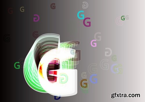 Collection of abstract background is an example of a template wallpapers 25 EPS