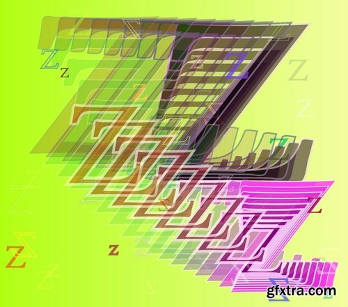 Collection of abstract background is an example of a template wallpapers 25 EPS