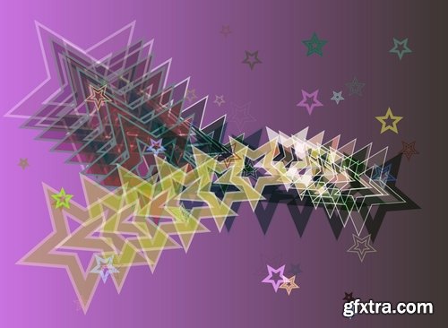 Collection of abstract background is an example of a template wallpapers 25 EPS