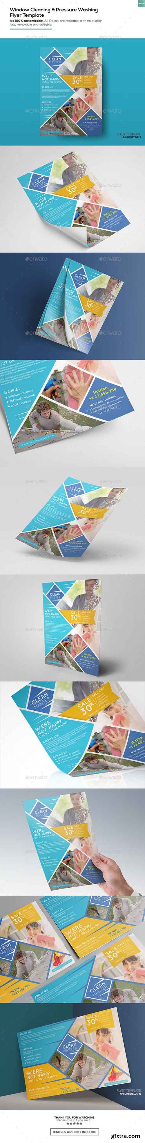 GR - Window Cleaning & Pressure Washing/ Flyer Template 16345761 GR - Window Cleaning & Pressure Washing/ Flyer Template 16345761