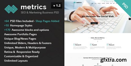 ThemeForest - Metrics - SEO & Marketing Business PSD Template 13344520 ThemeForest - Metrics - SEO & Marketing Business PSD Template 13344520