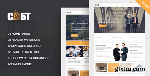 ThemeForest - CAST - A Construction & Business PSD Template 19050456 ThemeForest - CAST - A Construction & Business PSD Template 19050456