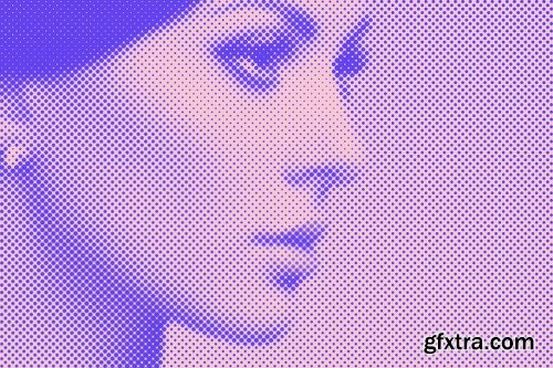 Halftone Photoshop Actions