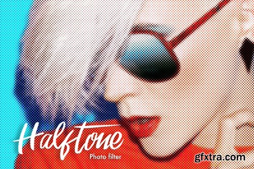 Halftone Photoshop Actions