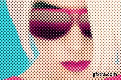 Halftone Photoshop Actions