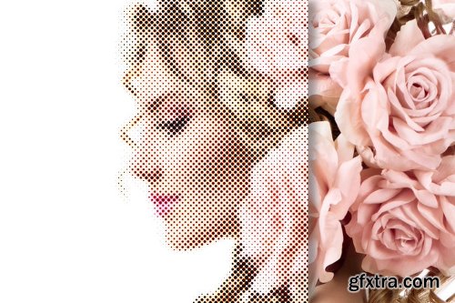 Halftone Photoshop Actions
