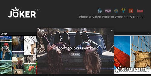 ThemeForest - Joker v1.1.1 - Photo & Video Portfolio WordPress Theme - 15432331