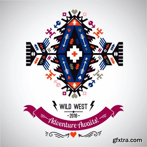 National Collection ethnic advertising figure for clothes and things 25 EPS