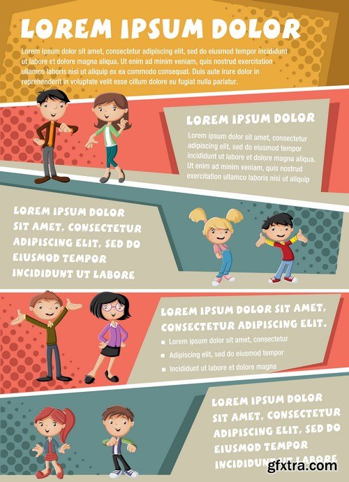 Corporate Templates and Business People - 66xEPS