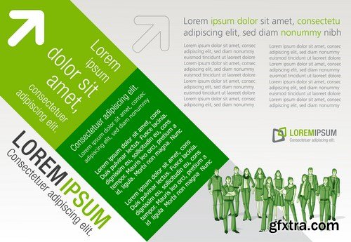 Corporate Templates and Business People - 66xEPS