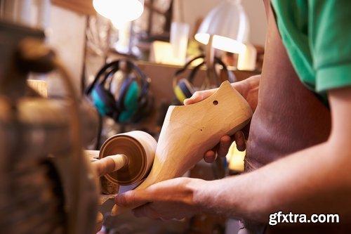 Collection shoemaker cobbler shoe production mestrument 25 HQ Jpeg