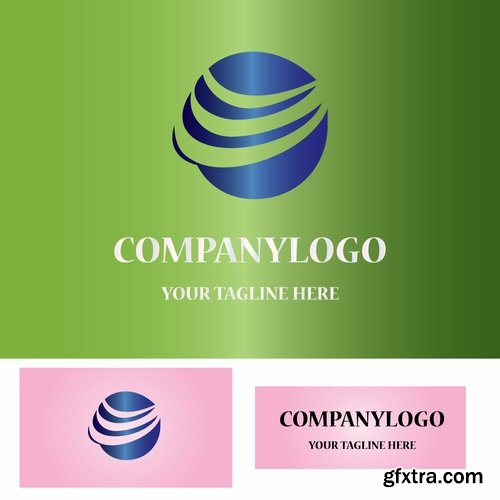 Collection logo icon web design element site 39-25 EPS