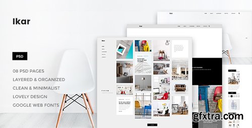 ThemeForest - Ikar - Blog/Magazine PSD Template 17779702 ThemeForest - Ikar - Blog/Magazine PSD Template 17779702