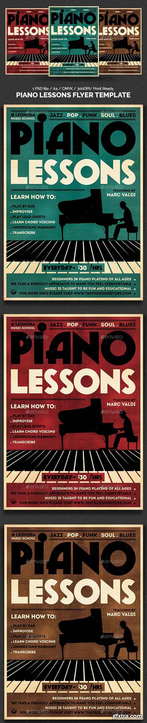 GR - Piano Lessons Flyer Template 13922819 GR - Piano Lessons Flyer Template 13922819