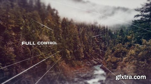 Videohive Lines Parallax Slideshow 19209185