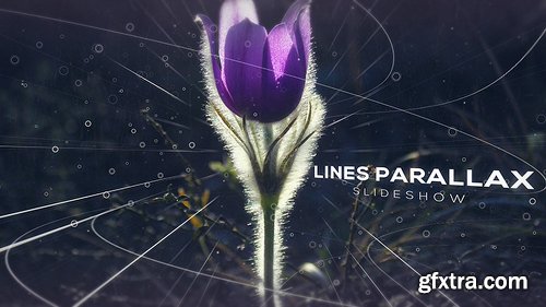 Videohive Lines Parallax Slideshow 19209185