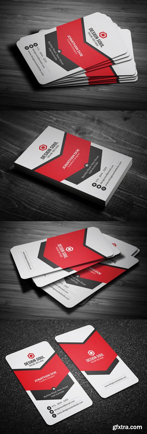 Modern Corporate Business Card Modern Corporate Business Card