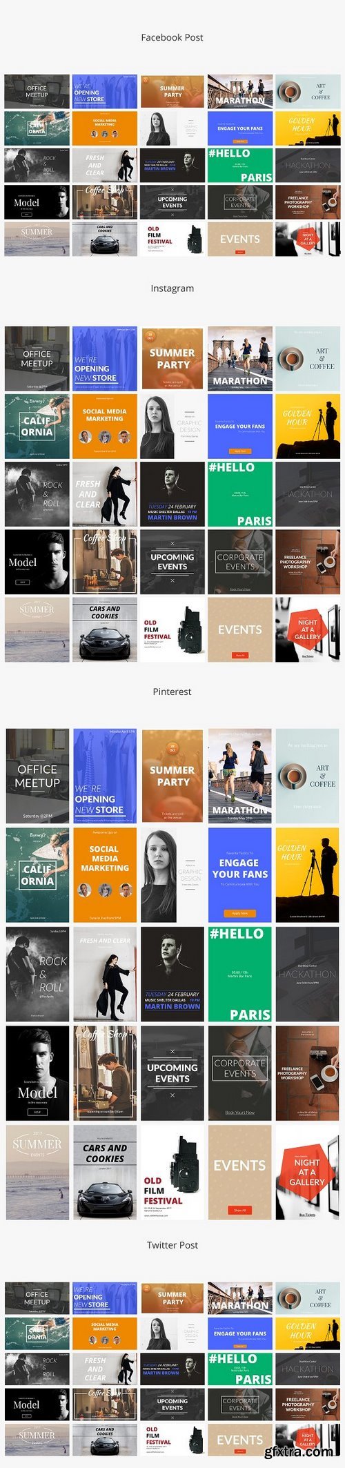 CM - Events Social Media Banners 701669