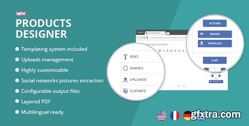 CodeCanyon Woocommerce Products Designer v4.7 7818029