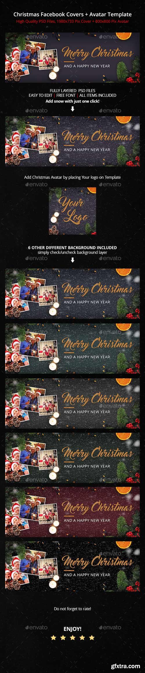 GraphicRiver - Family Christmas 