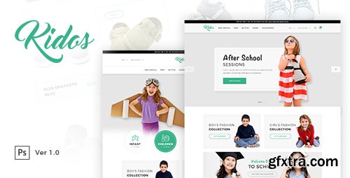 ThemeForest - Kidos - Kids Clothing eCommerce PSD Template 18705291 ThemeForest - Kidos - Kids Clothing eCommerce PSD Template 18705291