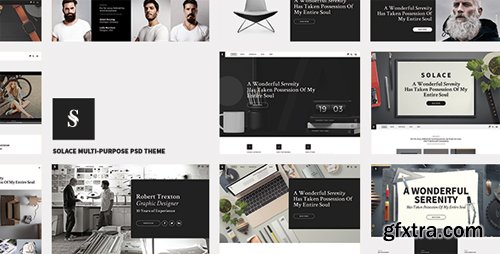 ThemeForest - Solace - Multi-Concept PSD Template 17279466