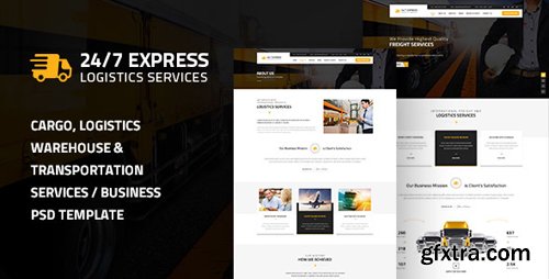 ThemeForest - 24/7 Express Logistics Services PSD 14578835 ThemeForest - 24/7 Express Logistics Services PSD 14578835